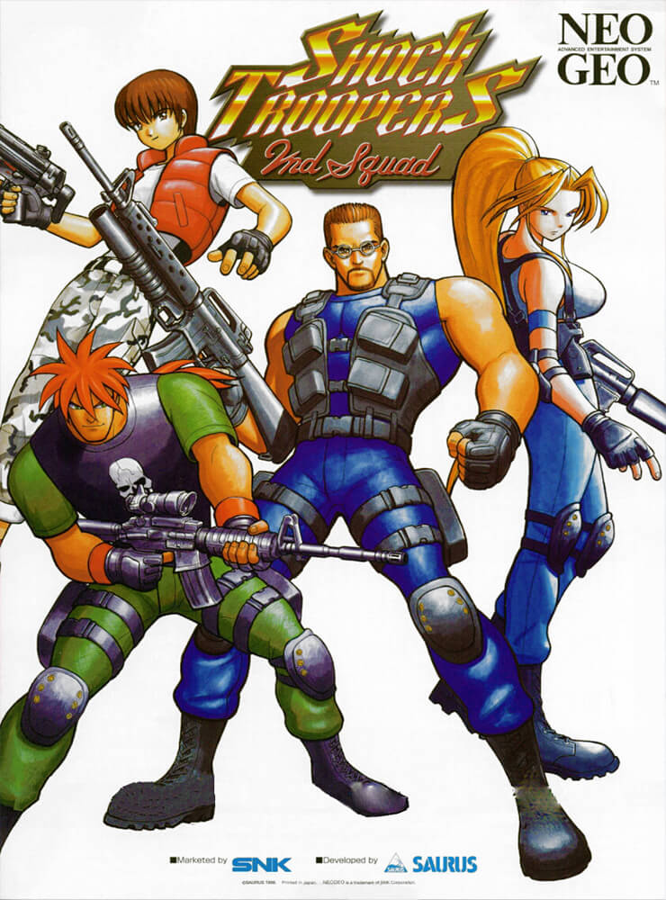 Shock Troopers 2nd Squad Longplay